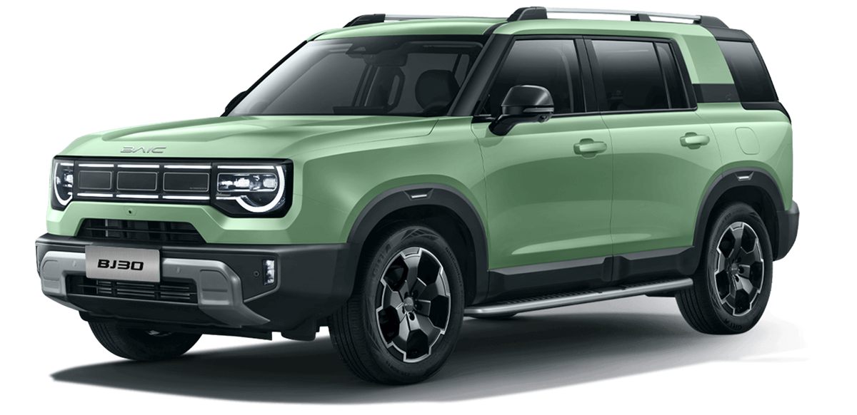 BAIC BJ30 kompaktni SUV z robustnim dizajnom