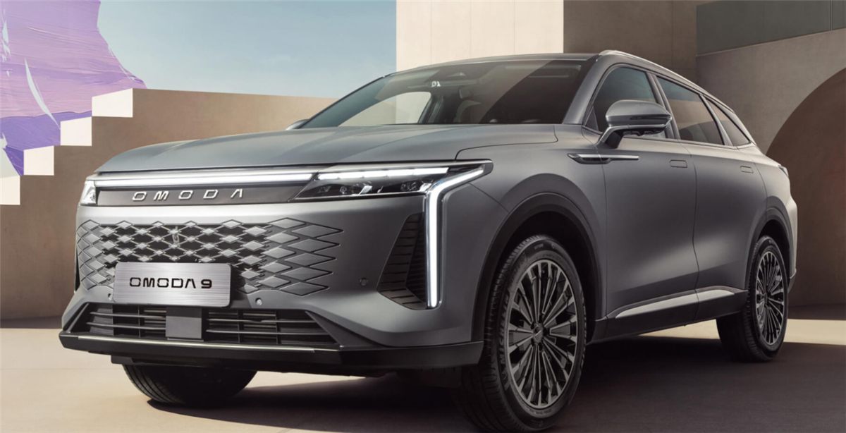 Omoda 9 večji SUV višjega razreda kitajske znamke Omoda