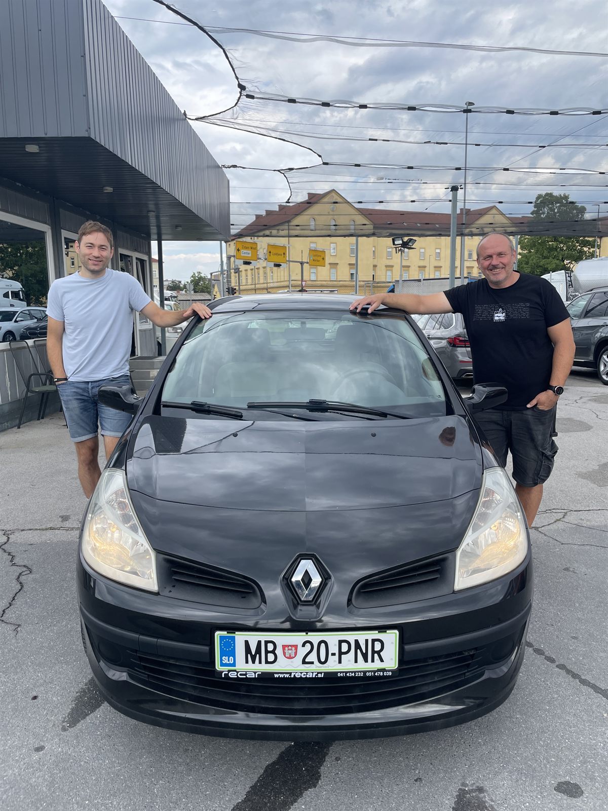 Zadovoljna stranka: Darko je izbral Renault Clio