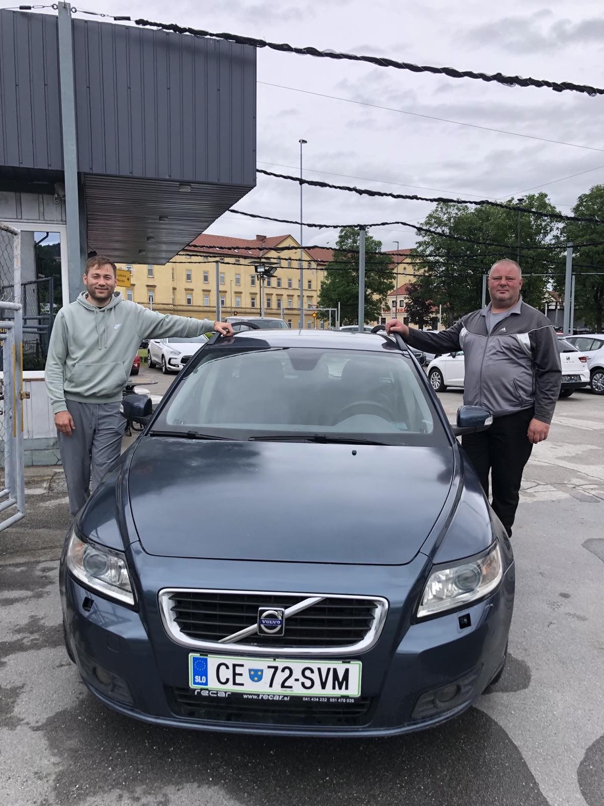 Zadovoljna stranka: Tomaž je izbral Volvo V50