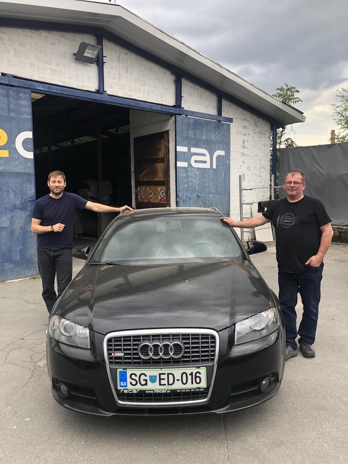 Zadovoljna stranka: Benjamin je izbral Audi A3